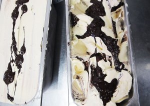 Cookies, eisgekühlt.