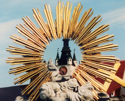 Strahlender Abschluss. Krems. Fotografiert von Dietmar Kurzmann.